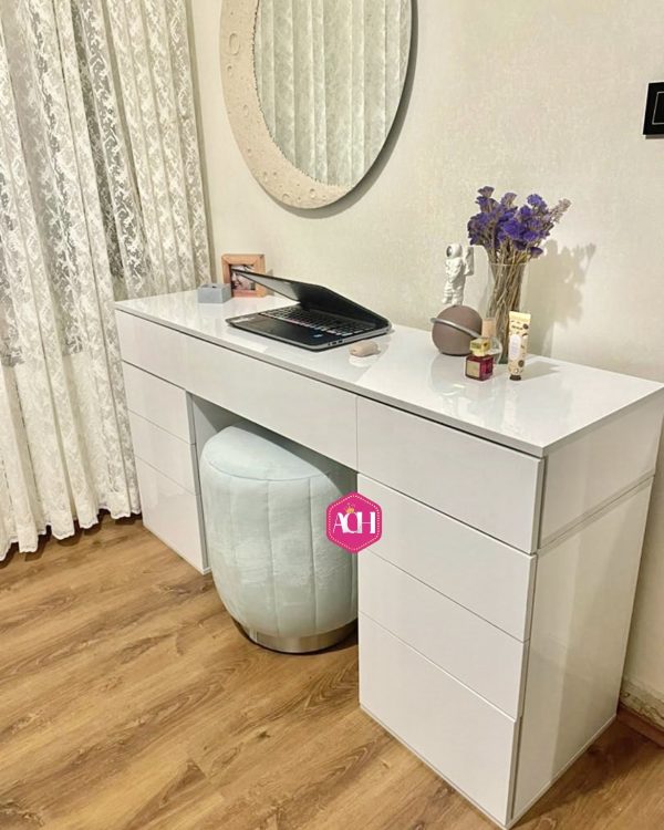 پاف پایه استیل ویکتوریا گرد ۴۰ - Image 5