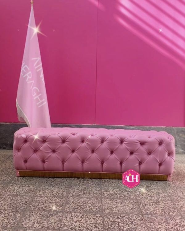 پاف چستر مستطیل پایه استیل ۱۵۰ - Image 6