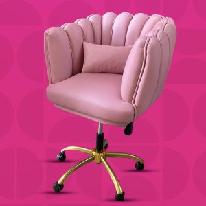 صندلی صدفی چرخدار