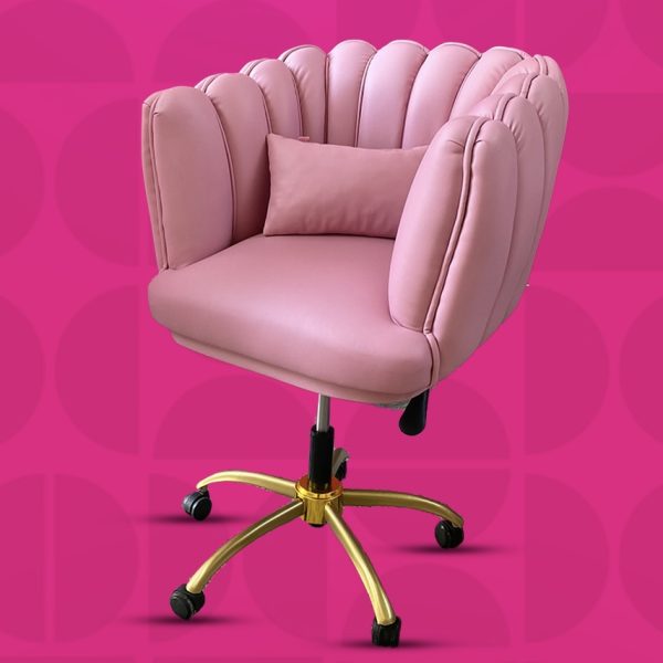 صندلی صدفی چرخدار