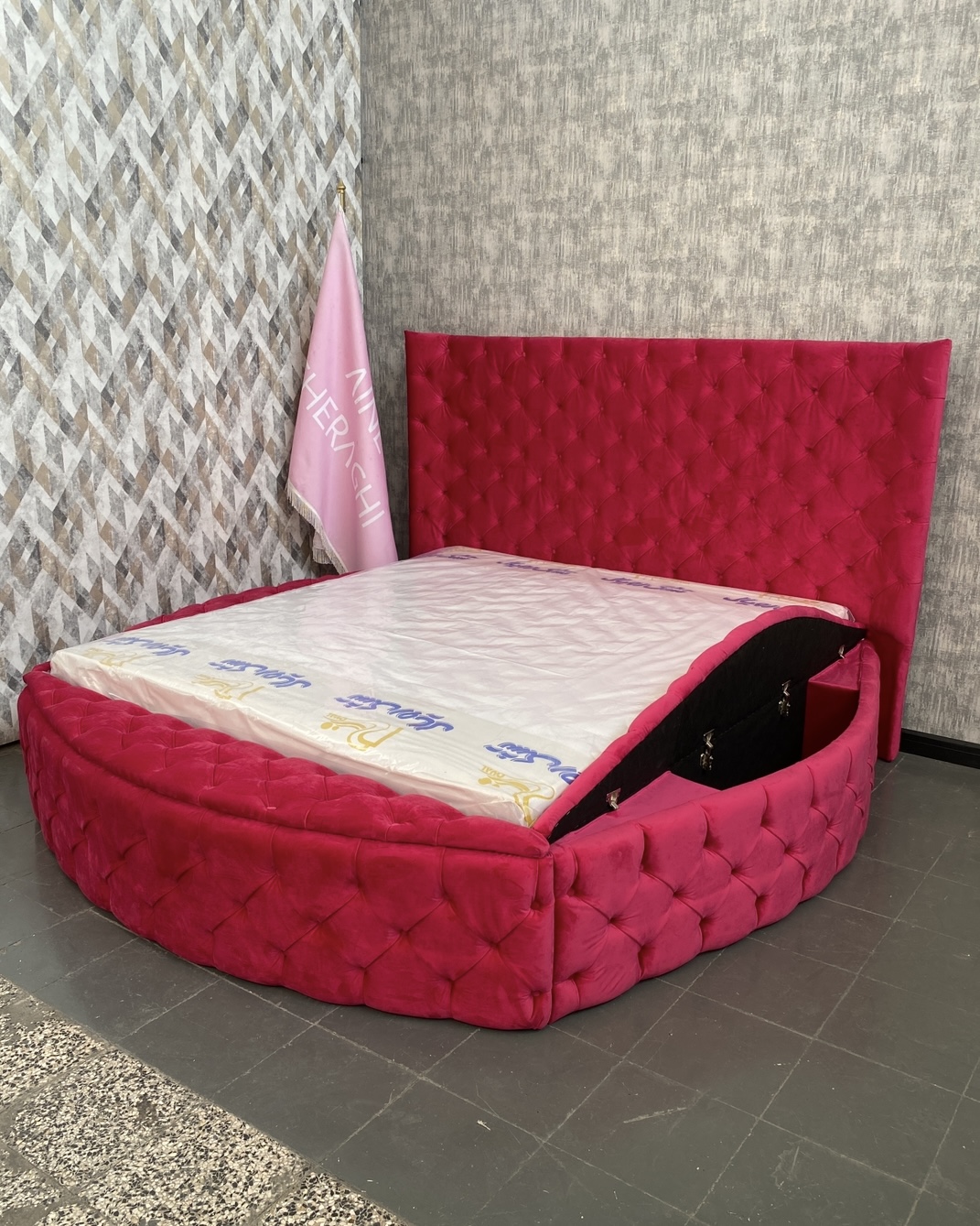 تختخواب چستر گرد - Image 2