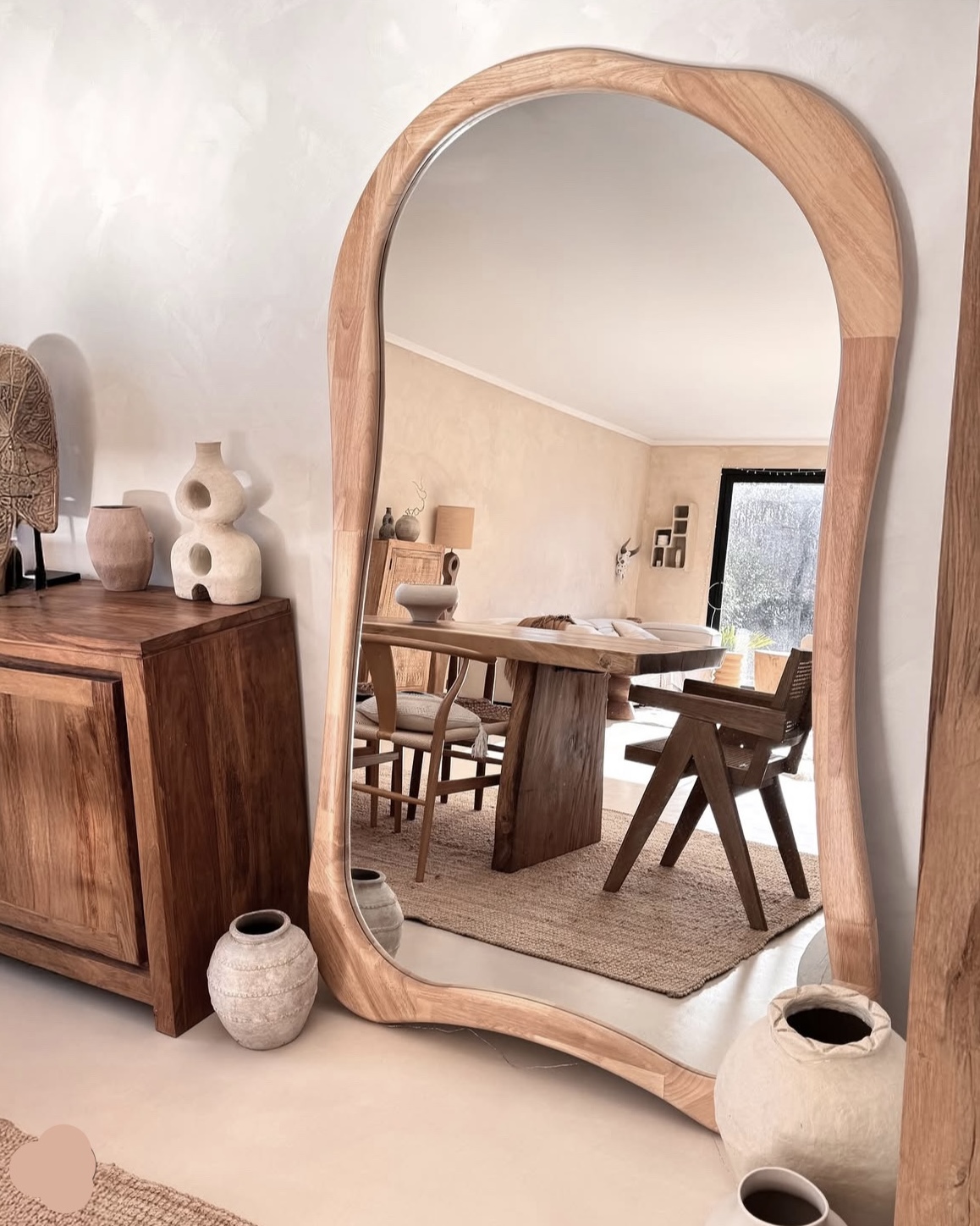 آینه صوفیا ۱۹۰ * ۱۲۰ (عسلی) - Image 4