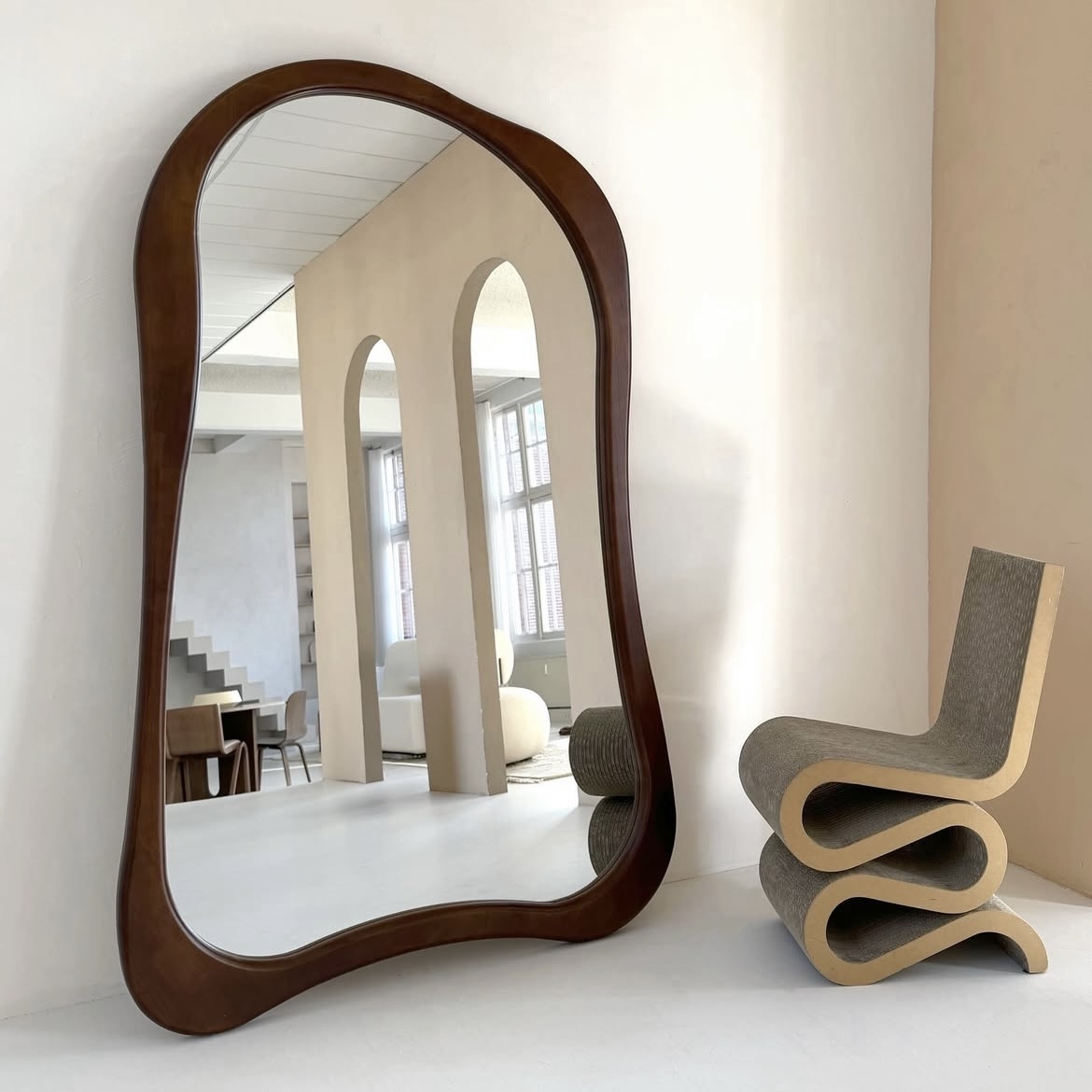 آینه صوفیا ۱۹۰ * ۱۲۰ (گردویی)