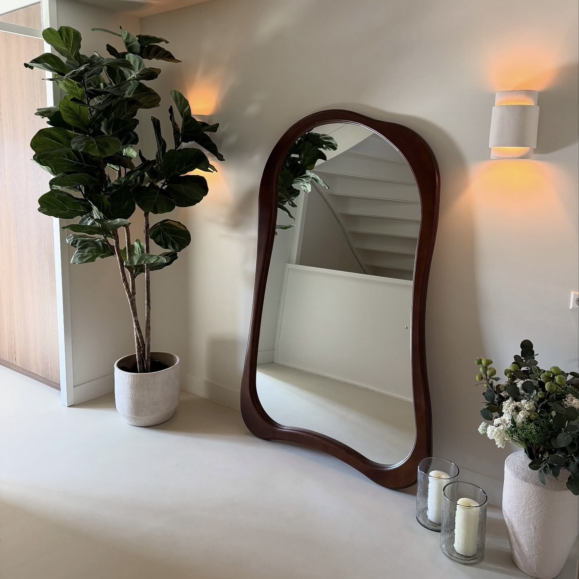 آینه صوفیا ۱۹۰ * ۱۲۰ (گردویی) - Image 3